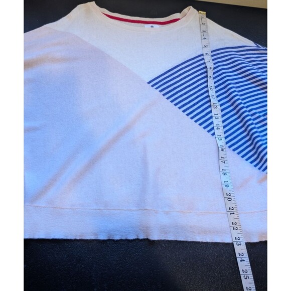 Sundry Wool Cashmere Sweater Dolman Striped Color Block Size 2 Medium - Picture 4 of 10